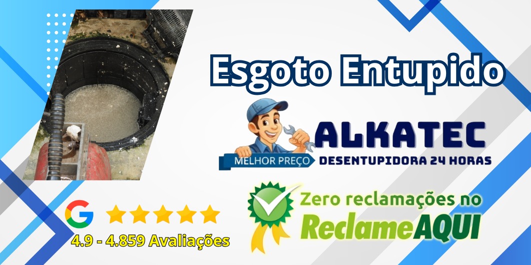Desentupimento Caixa de Esgoto