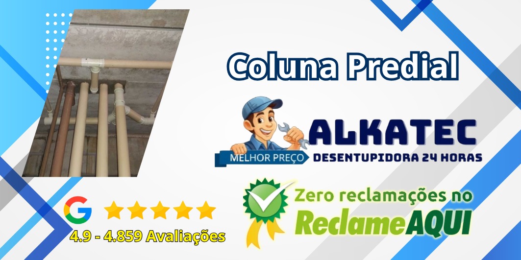 Desentupimento Coluna