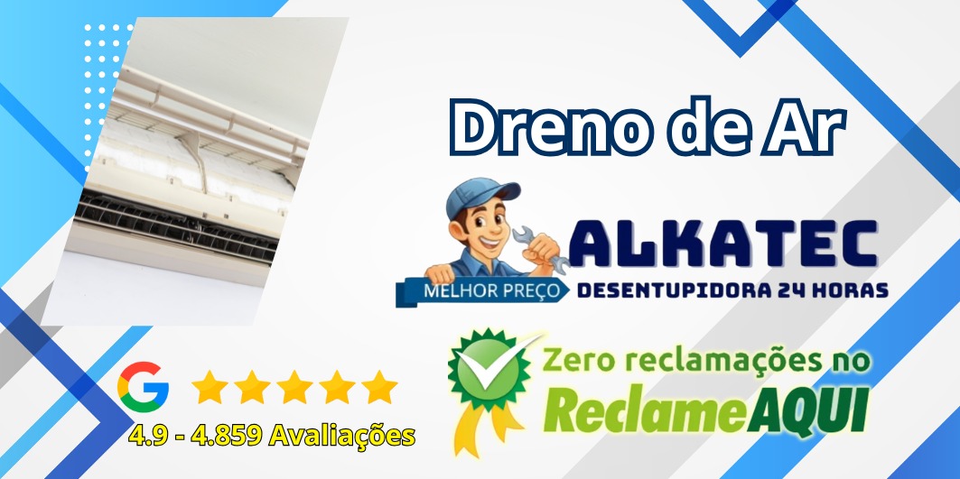 Desentupimento Dreno Ar