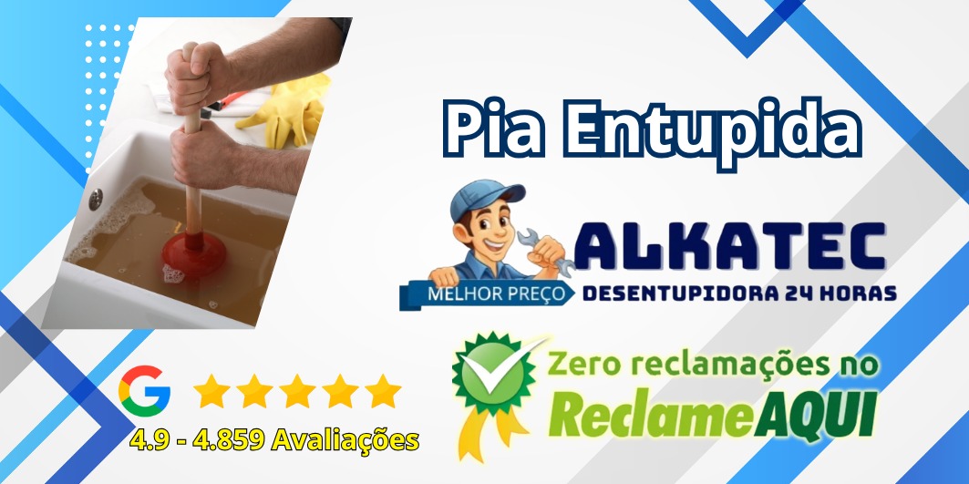 Desentupimento Pia